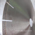 High frequency welded diamond saw blade